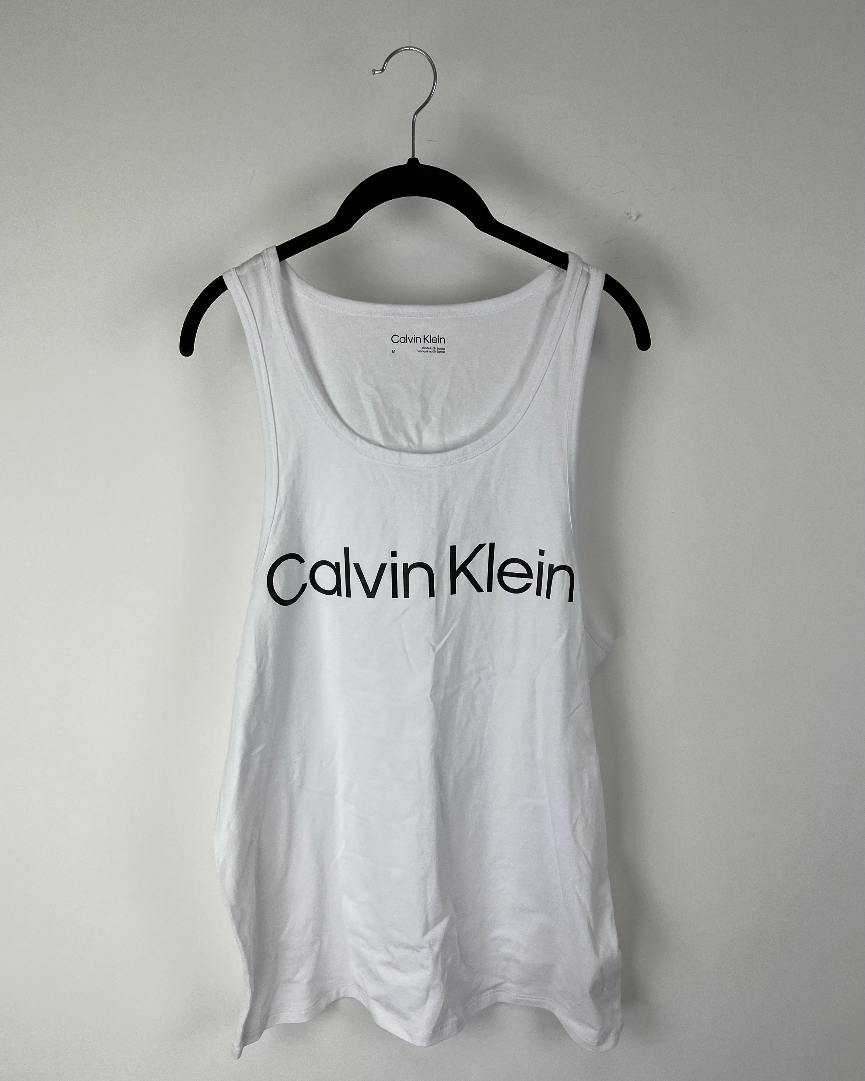 Calvin klein logo tank top online