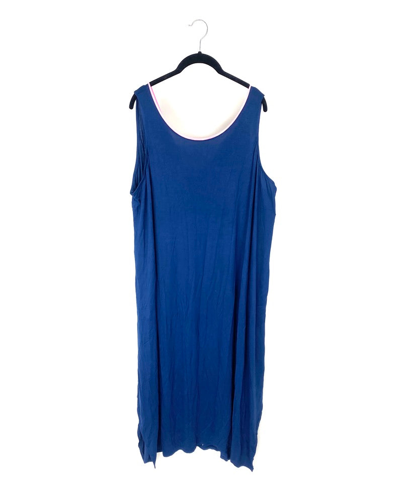 Simply Vera Vera Wang Blue Nightgown 1X The Fashion Foundation