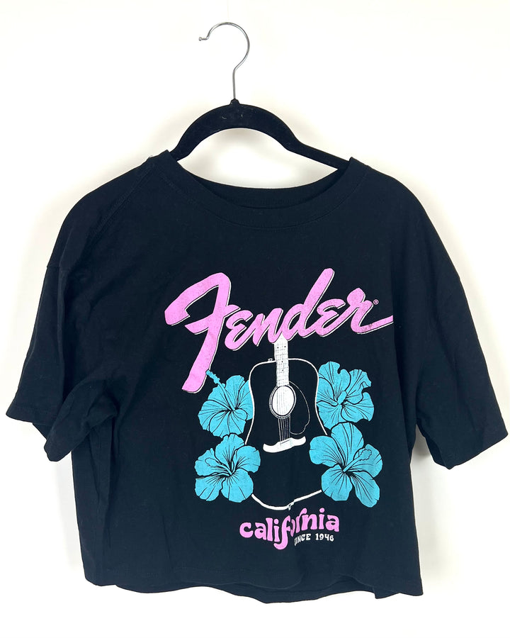 Fender California Cropped T-Shirt - Medium