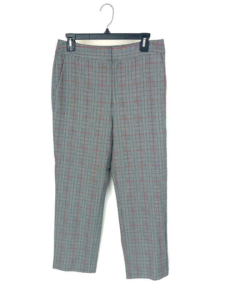 Plaid Trousers - Size 4/6