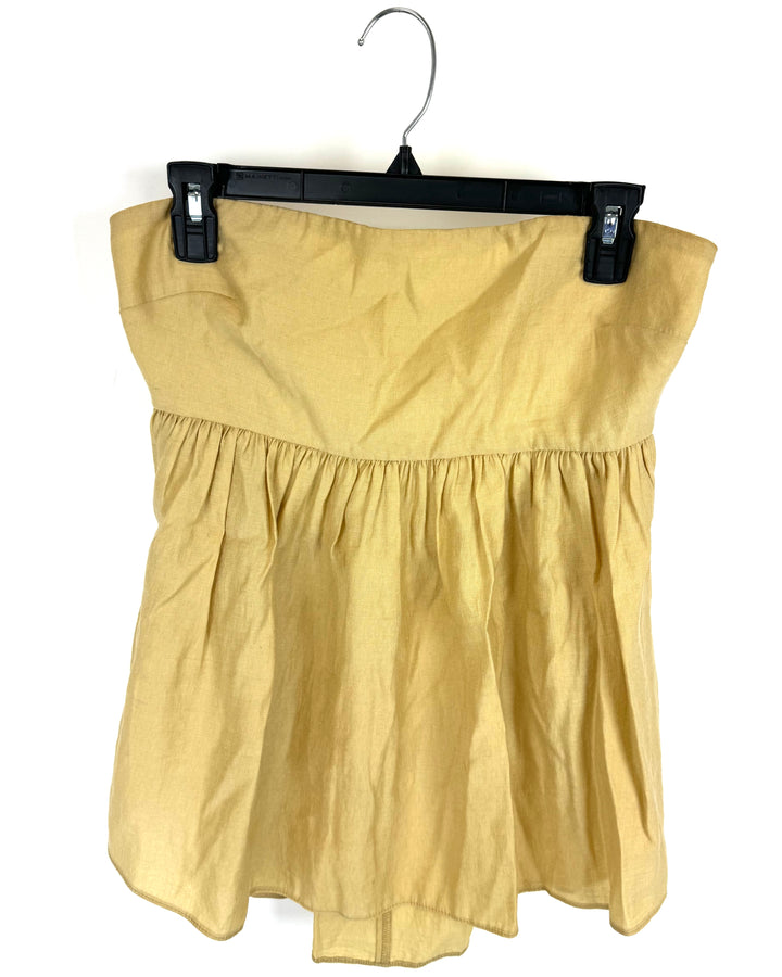 Topshop Tan Top - Size 10