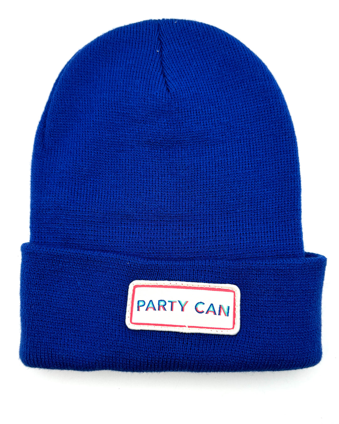 Blue Knit Beanie