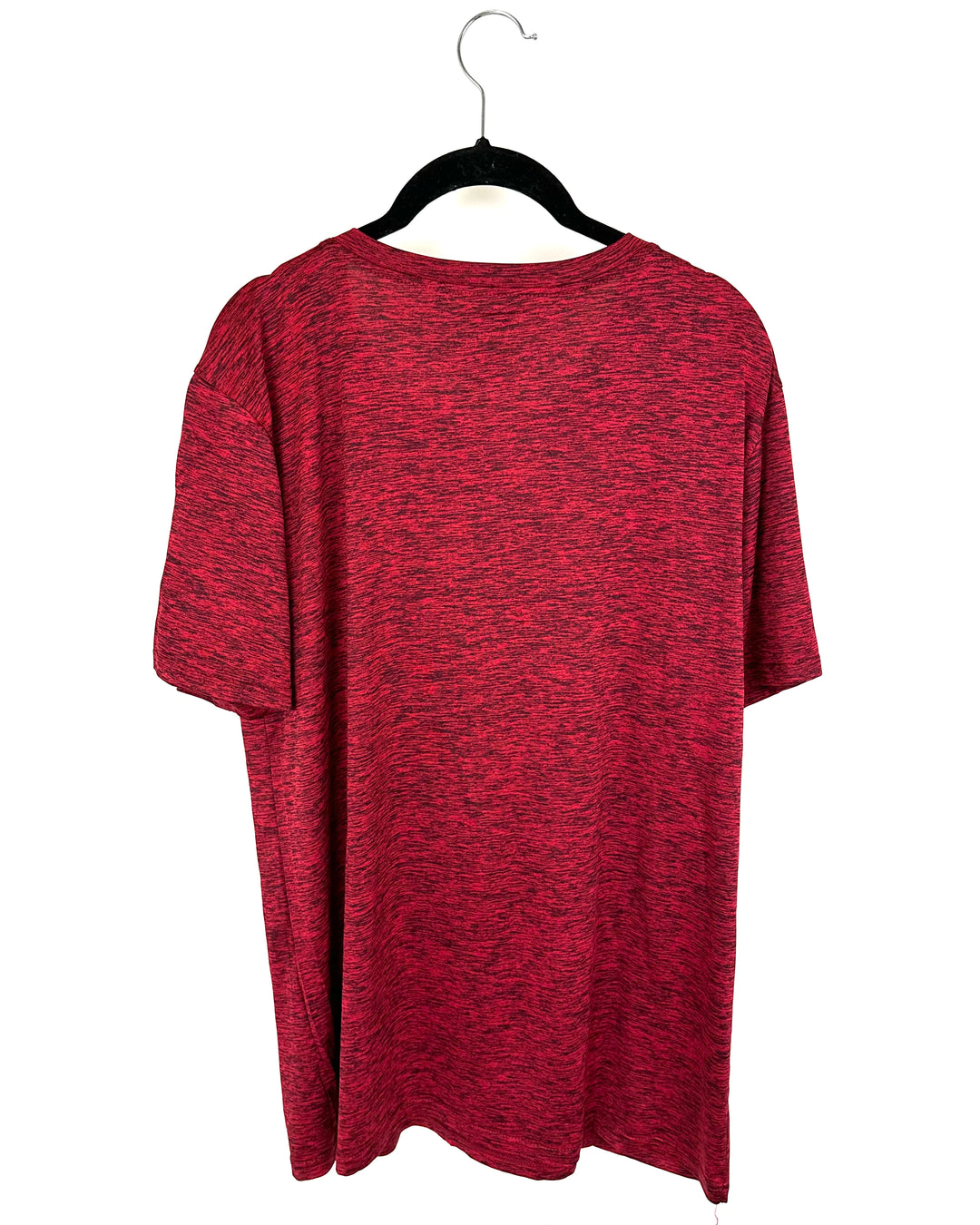 MENS Real Essentials Red Athletic T-Shirt - Large