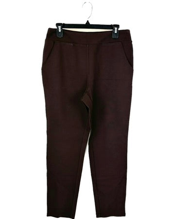 Brown Straight Leg Pants - Size 12