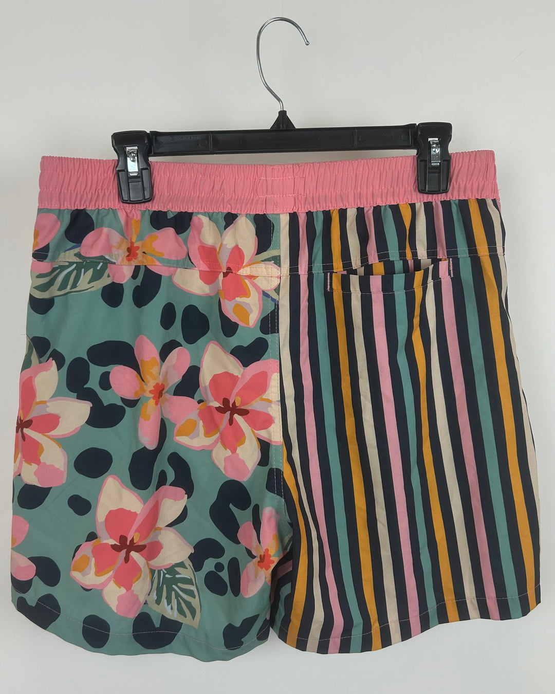 MENS Duvin Floral Swim Shorts - Large