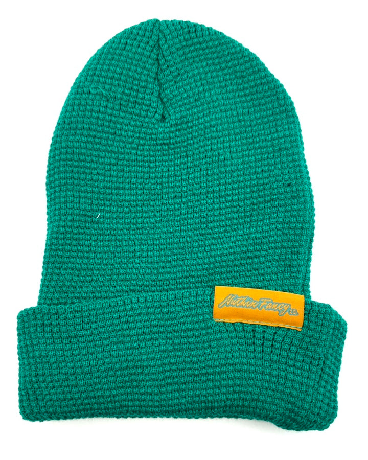 Nuthin Fancy Emerald Green Beanie