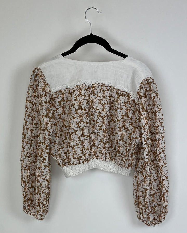 Sunday Tropez Eyelet Top - Size 6