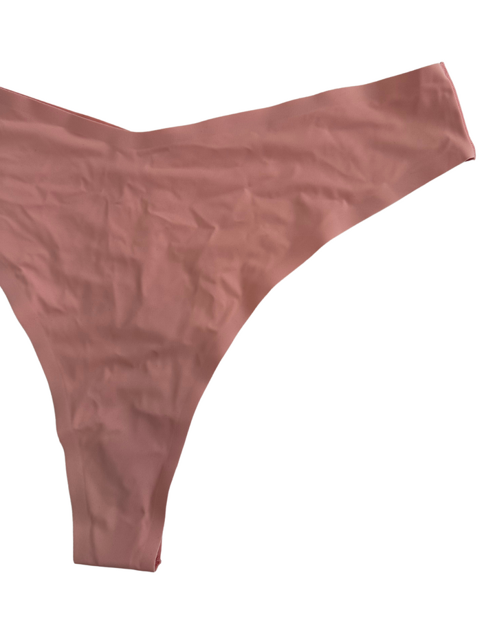 Light Pink Thong Bikini Bottom - Extra Large, 2X, 3X, 4X