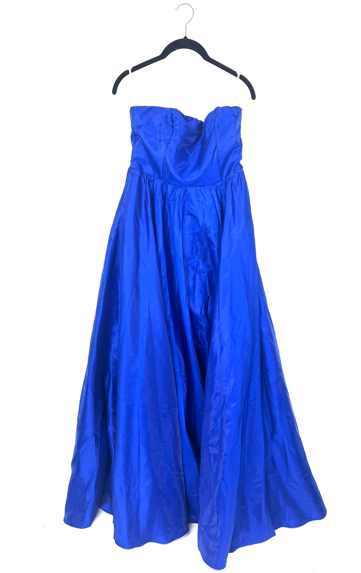 Lulus Blue Gown - Medium