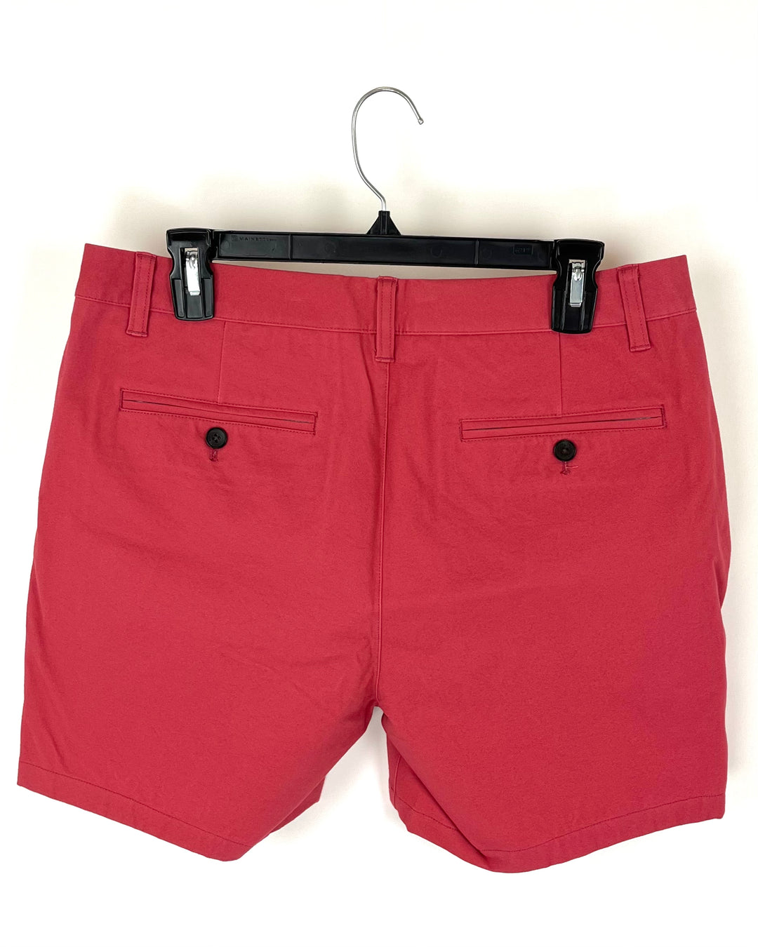 MENS Cherry Red Shorts - 32 Waist - 5" Inseam