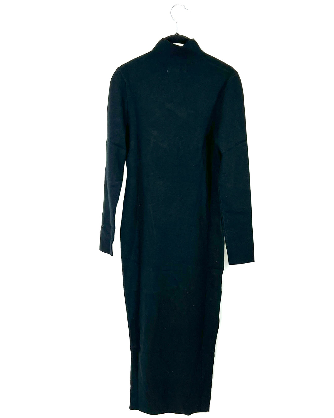 Black Turtleneck Sweater Dress - Size 2/4, 6/8, 8/10, and 12/14