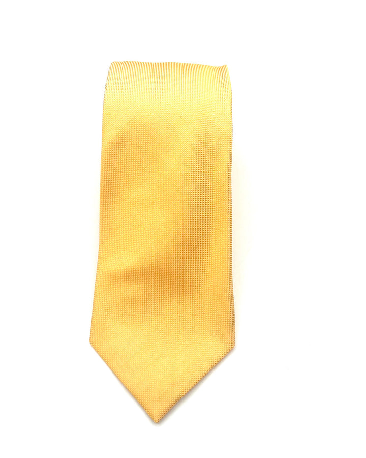 MENS Orange Creamsicle Solid Tie