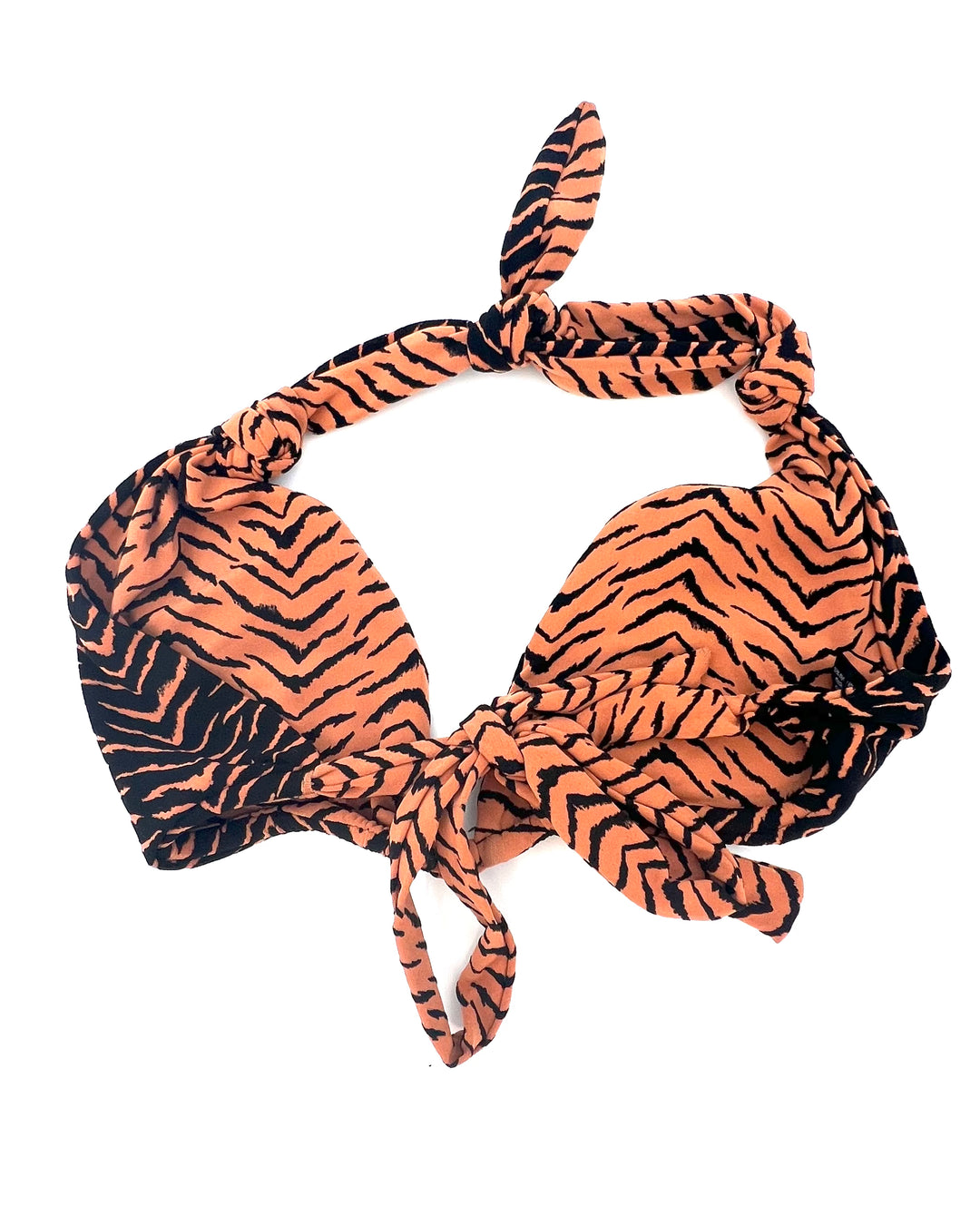 JMP The Label Tiger Print Bikini Top - XXL