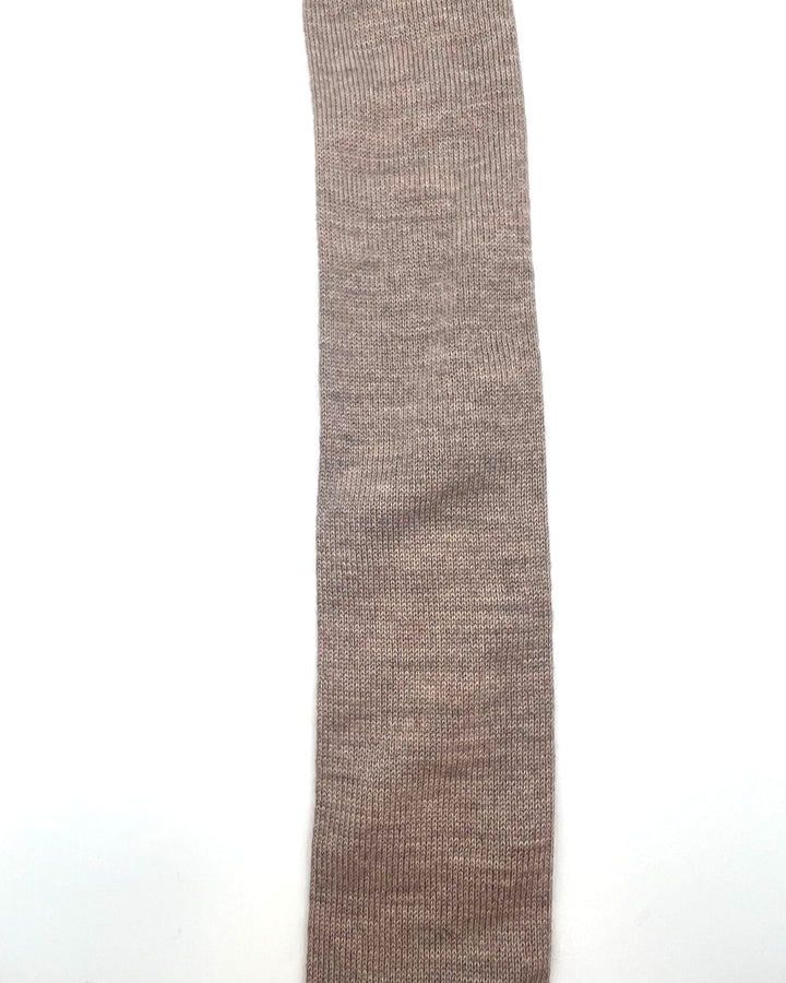 MENS Light Brown Knit Tie