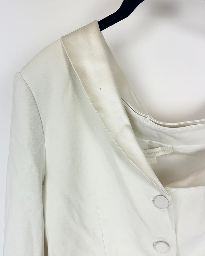 Jonathan Simkhai White Top - Size 4