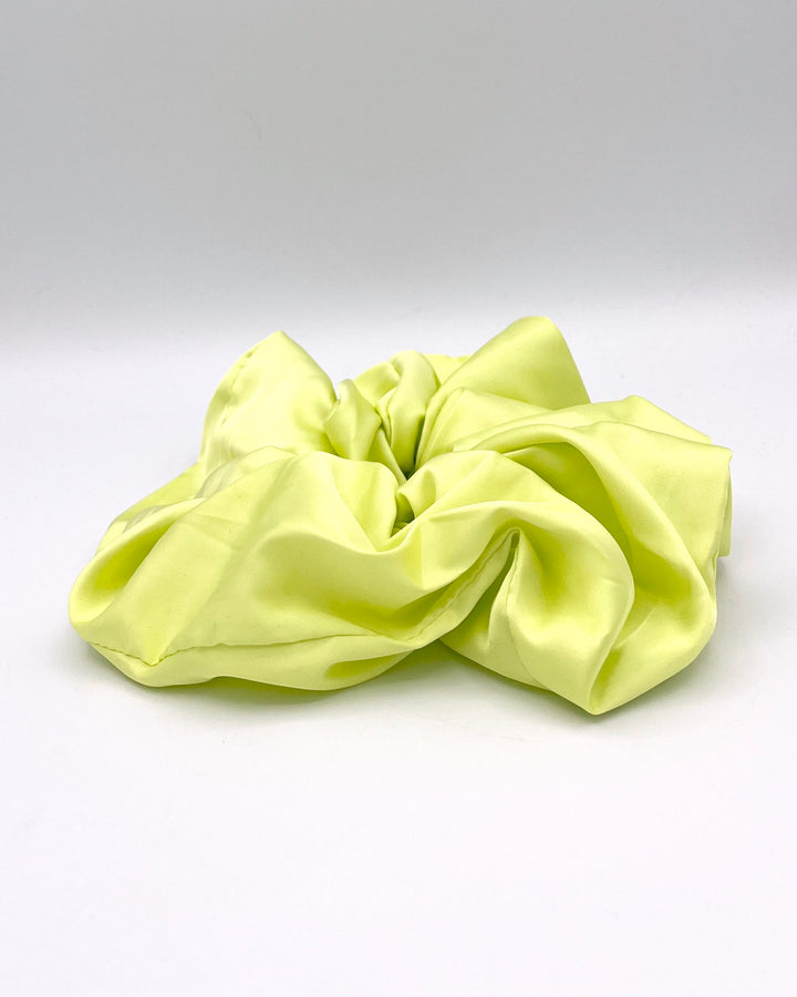 Neon Green Jumbo Scrunchie