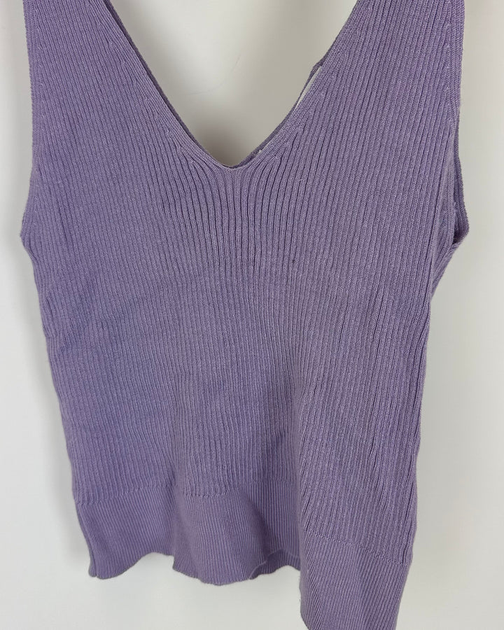 Revamped Lavender Tank Top - Small