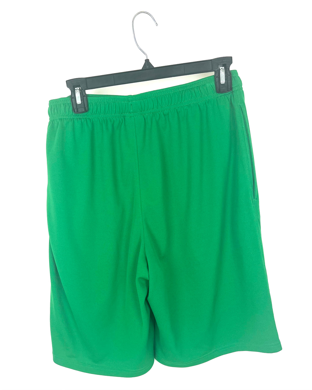 MENS Emerald Green Athletic Shorts - Medium