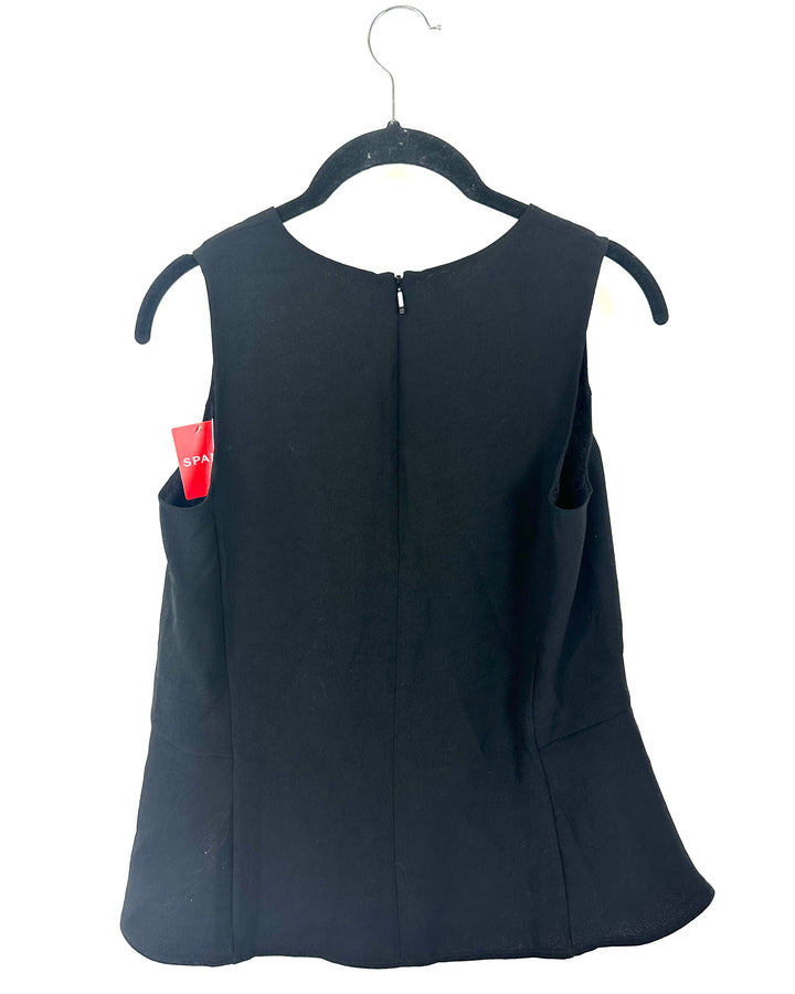 Spanx Black Tank Top - Extra Small