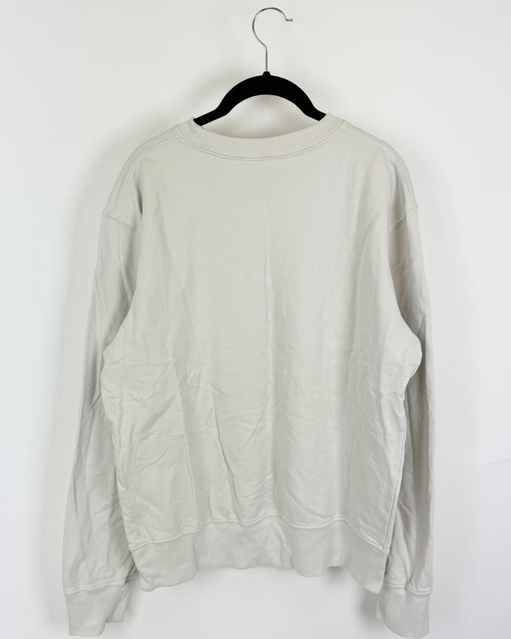 SKU Light Tan Crewneck - Medium