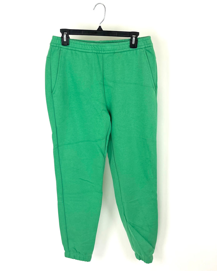 MENS Green Jogger Sweatpants - Small