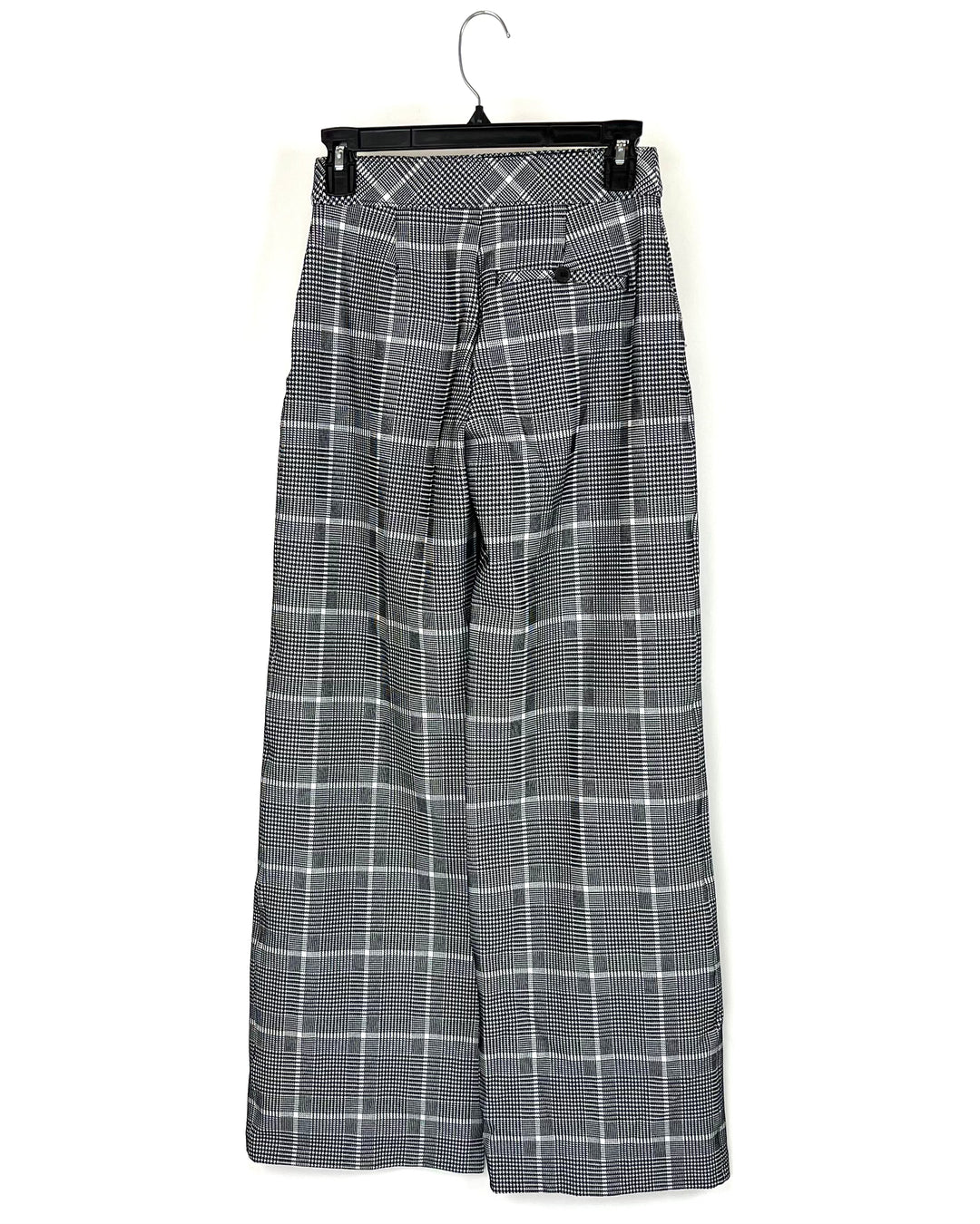 Spanx Black And White Plaid Pants - Extra Small