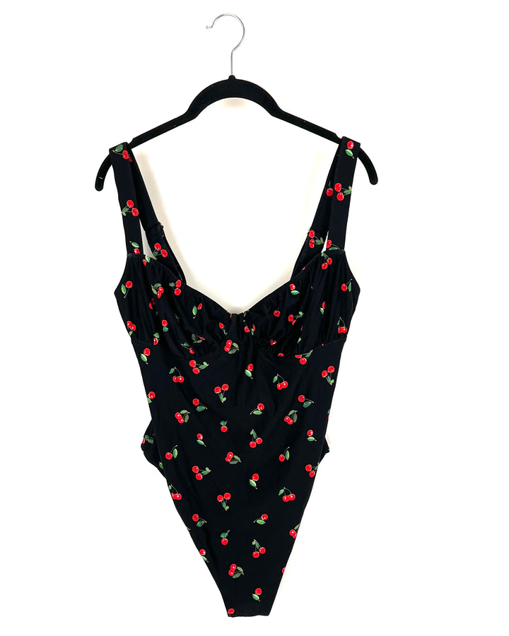 WEWOREWHAT Cherry One-Piece Swimsuit - Size 1X