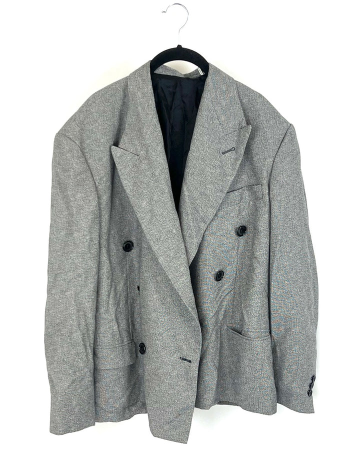 Isabel Marant Grey Tweed Blazer - Small