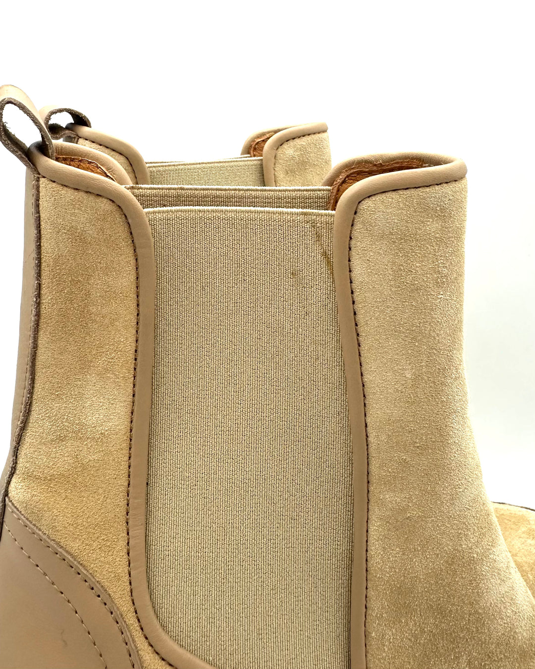 Sezane Tan Booties - Size 9