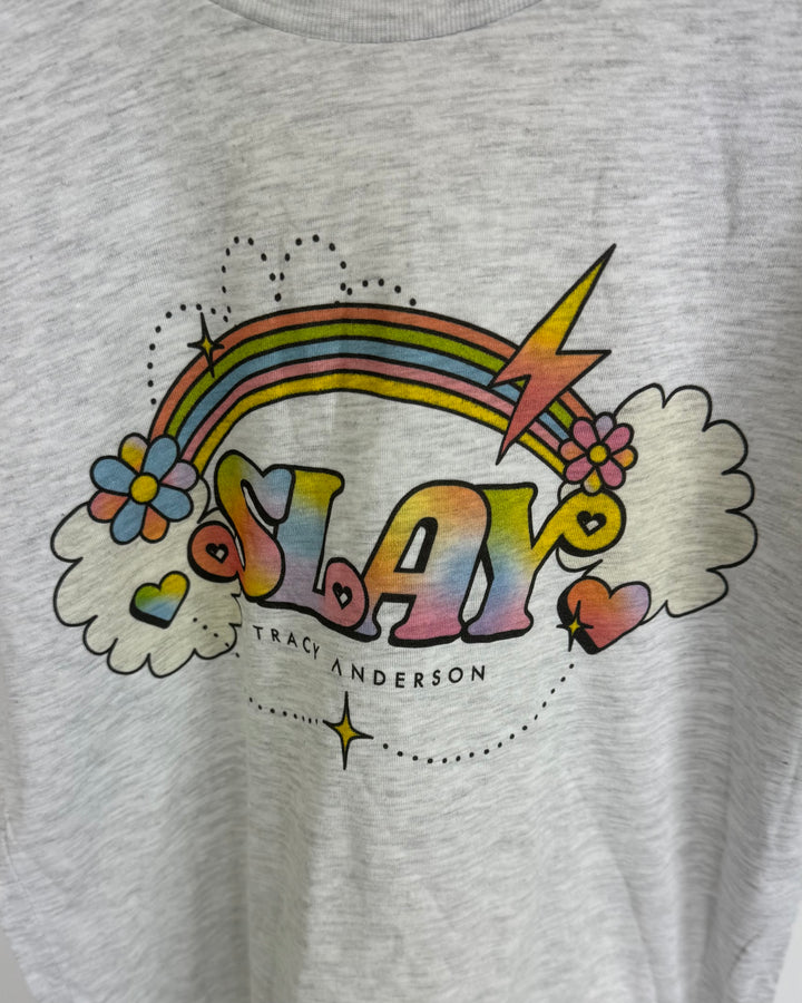 Grey Slay T-Shirt - Size 2/4, 4/6, and 8/10