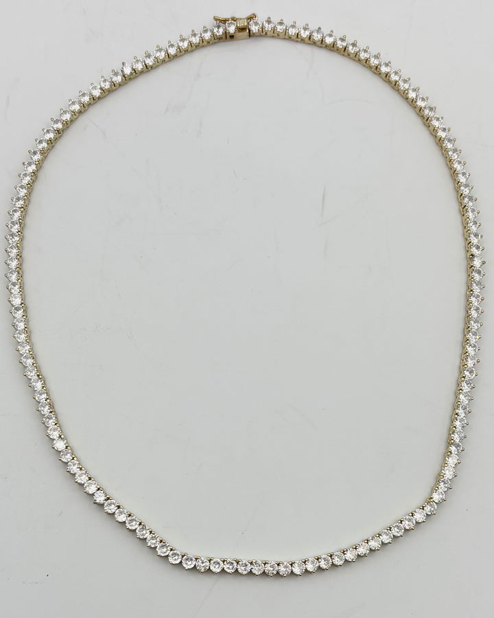 Adina Eden Tennis Necklace