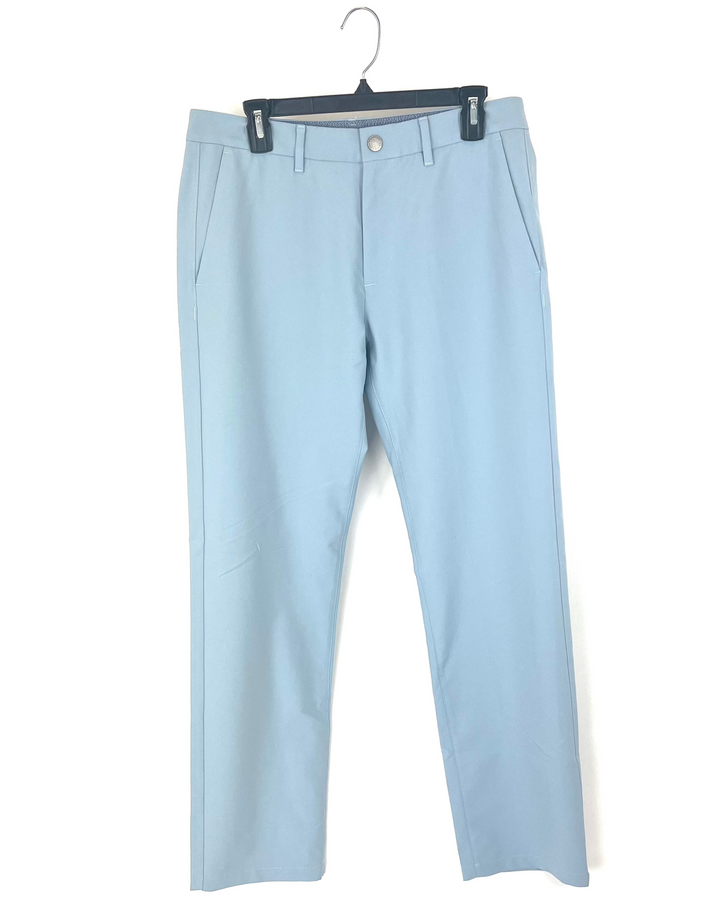 MENS Deep Ice Blue Golf Pants - 32/32 and 34/32 Various Fits