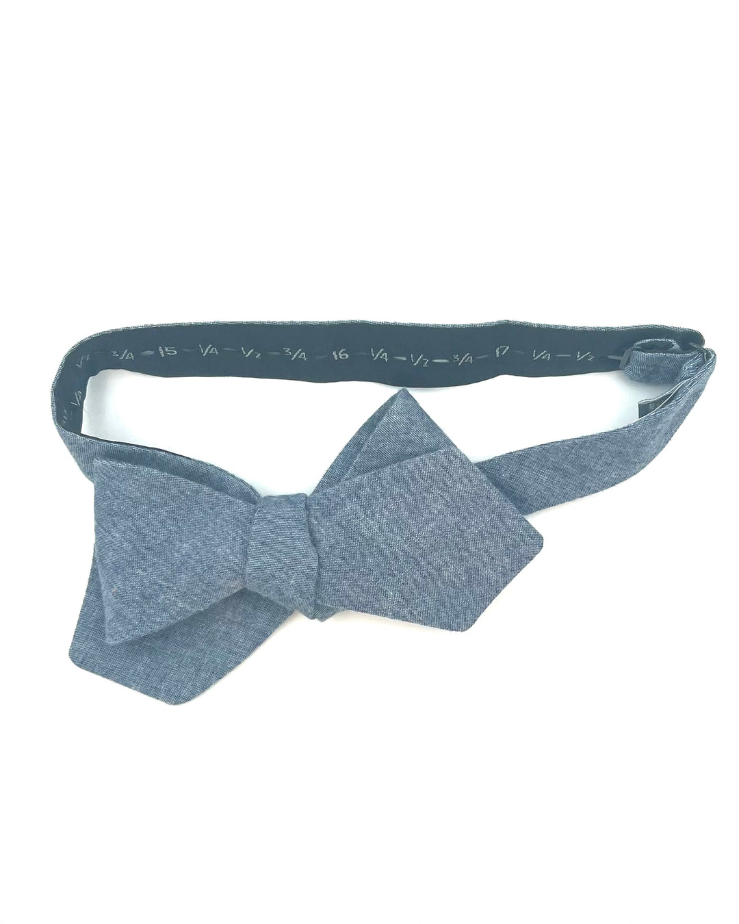 MENS Denim Blue Bow Tie