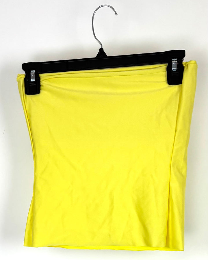 Rezek Studio Yellow Tube Top - Medium