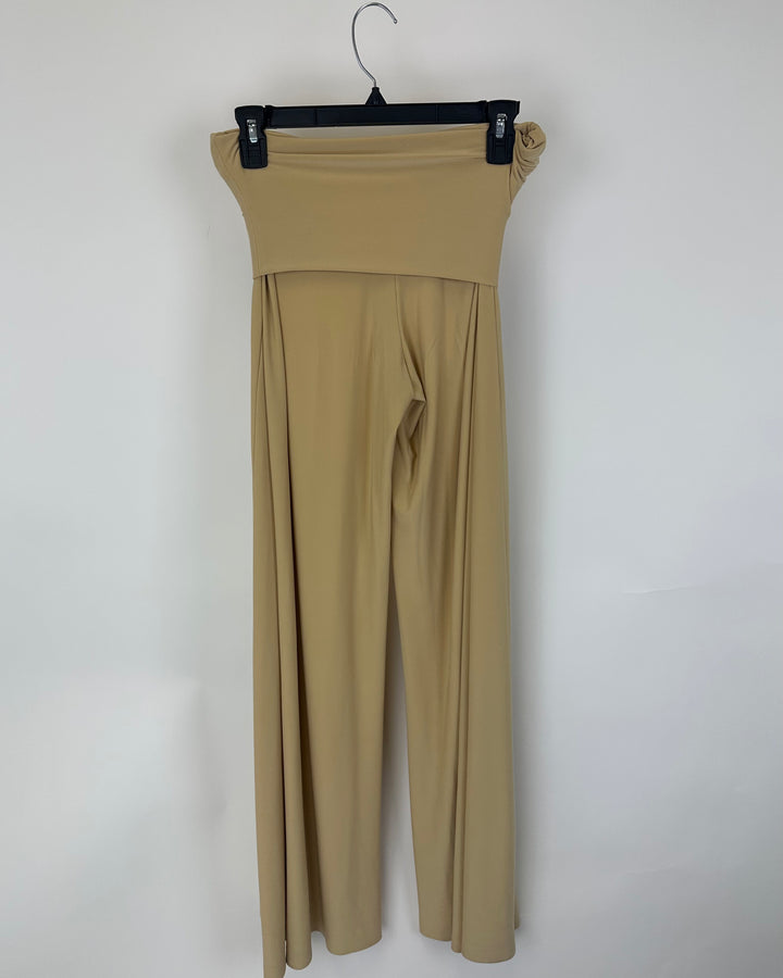 Norma Kamali Taupe Pants - Medium