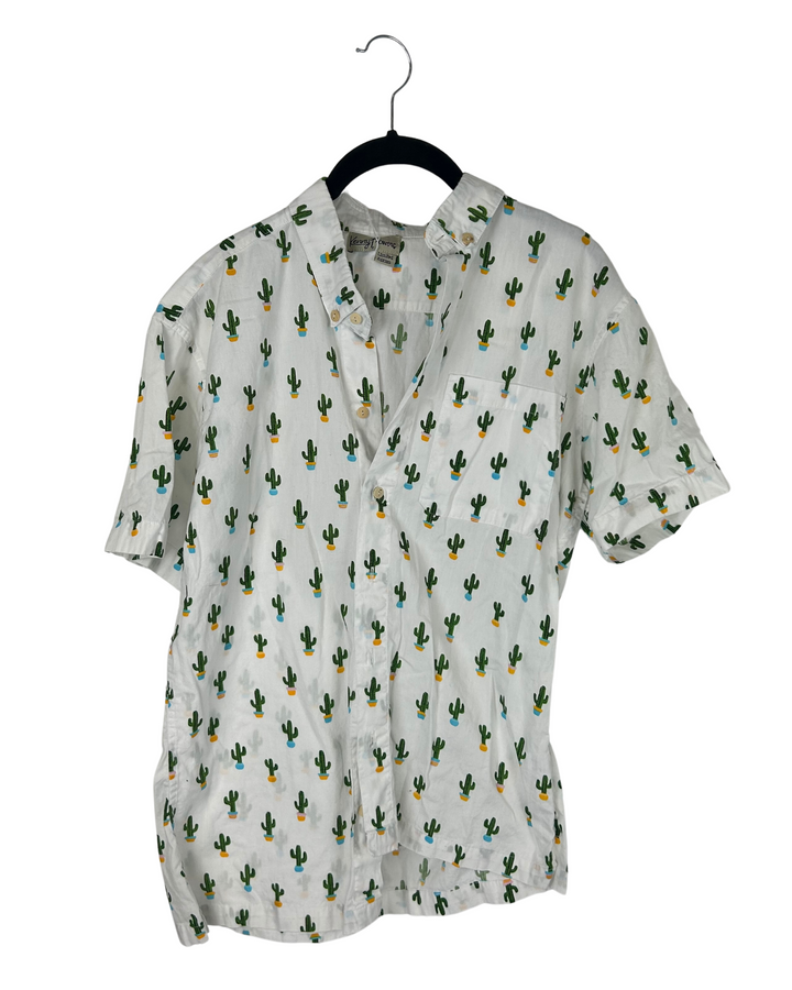 MENS Kenny Flowers Cactus Shirt - Medium