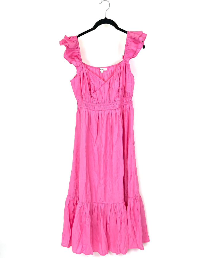 Mine Pink Midi Dress - Medium