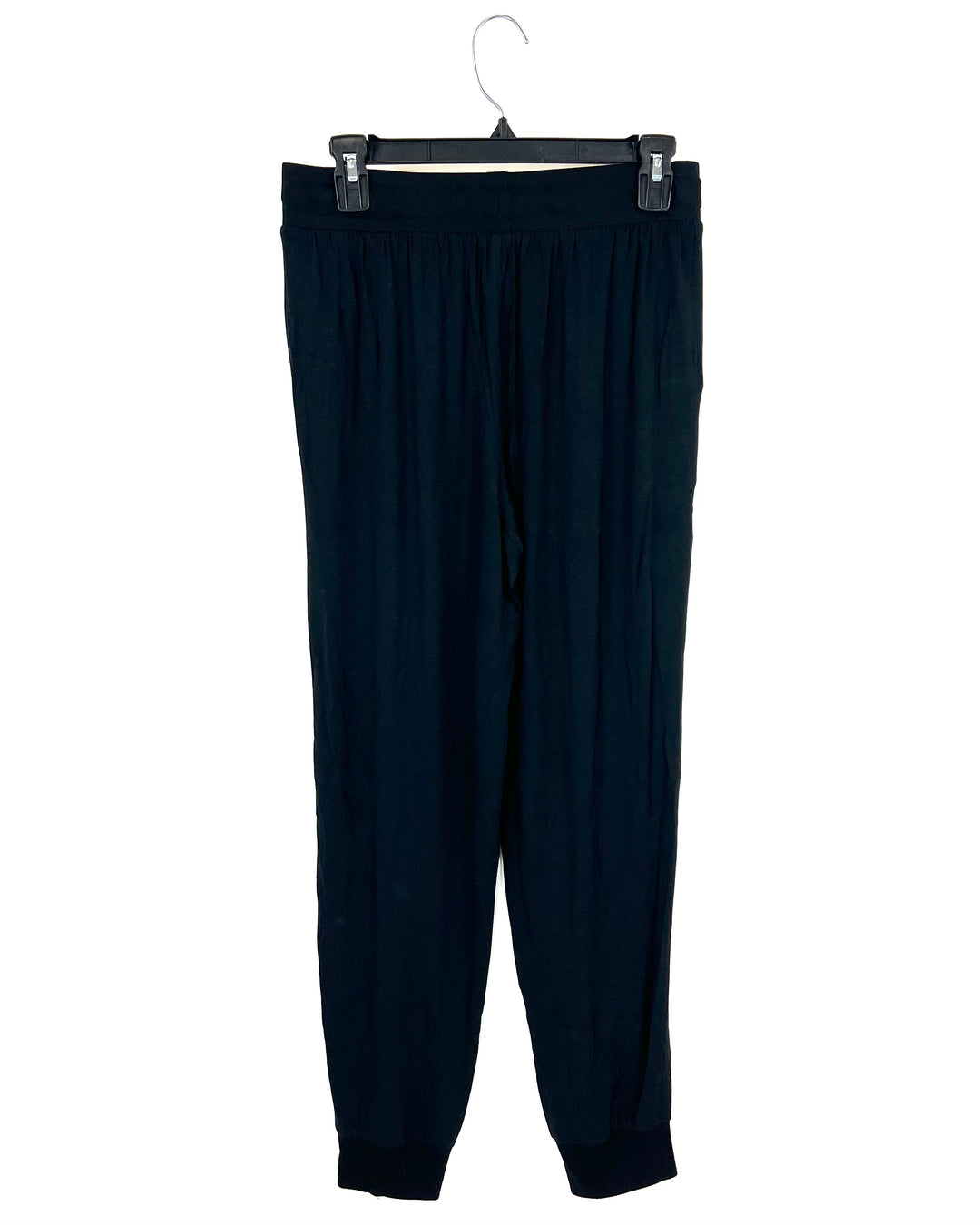 Black Joggers with Grey Trim - Small