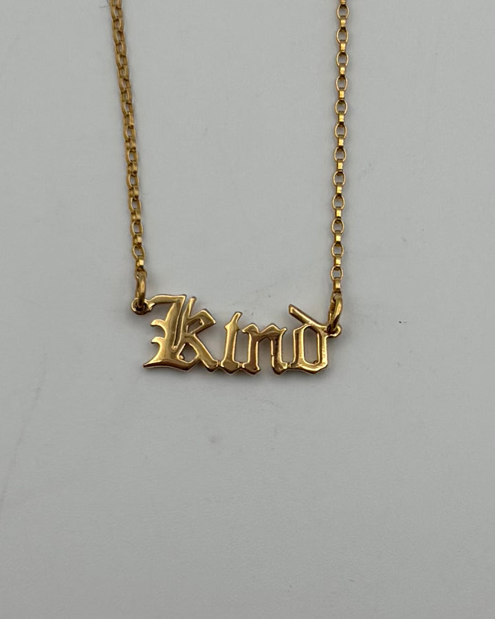 Electric Picks "Kind" Necklace