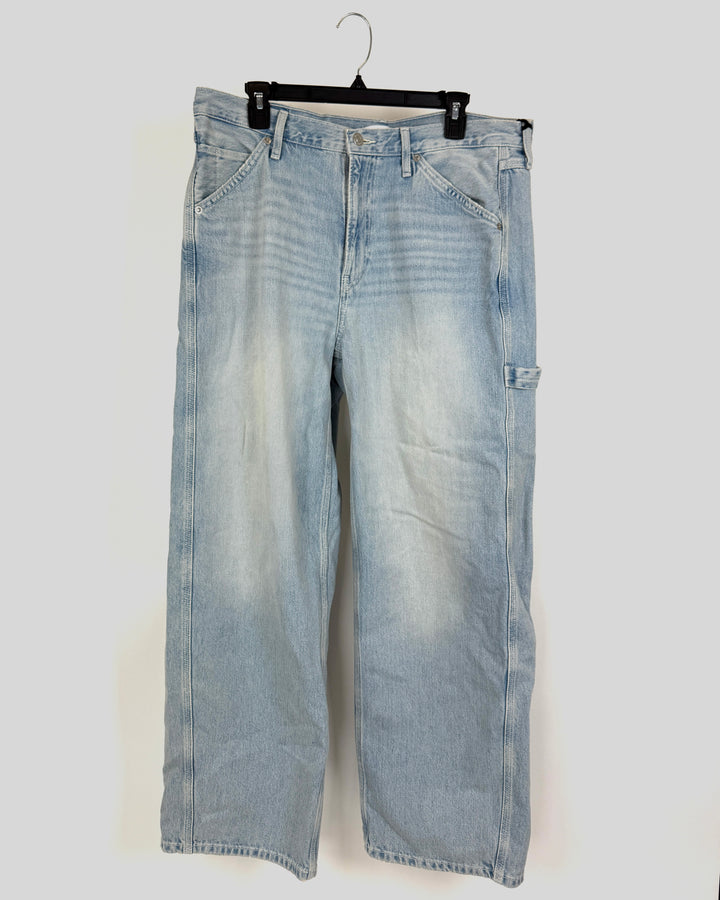 Re/Done Light Denim Jeans - 30 Waist