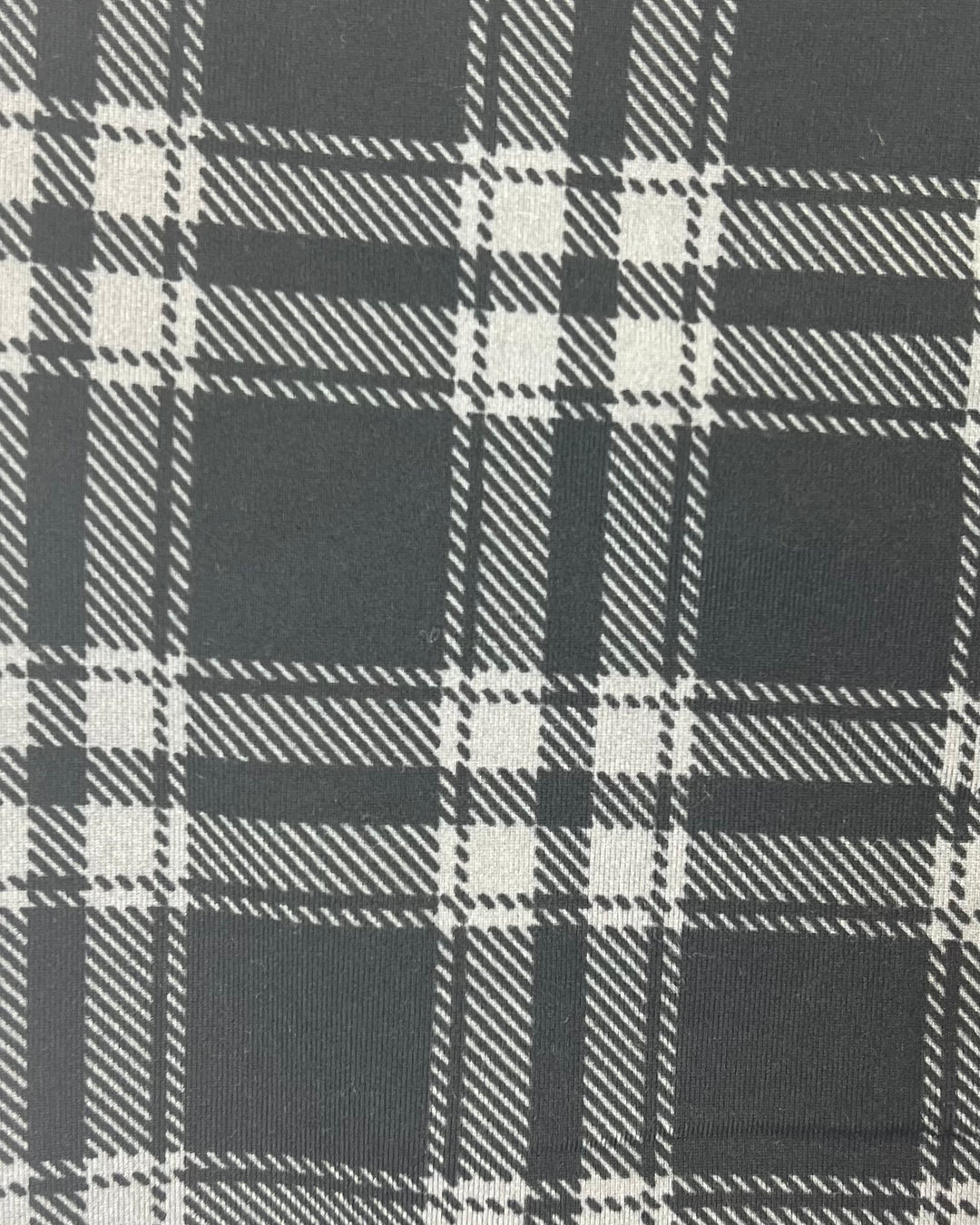 Gray and Black Plaid Leggings - Small, Medium, Large, and Extra Large