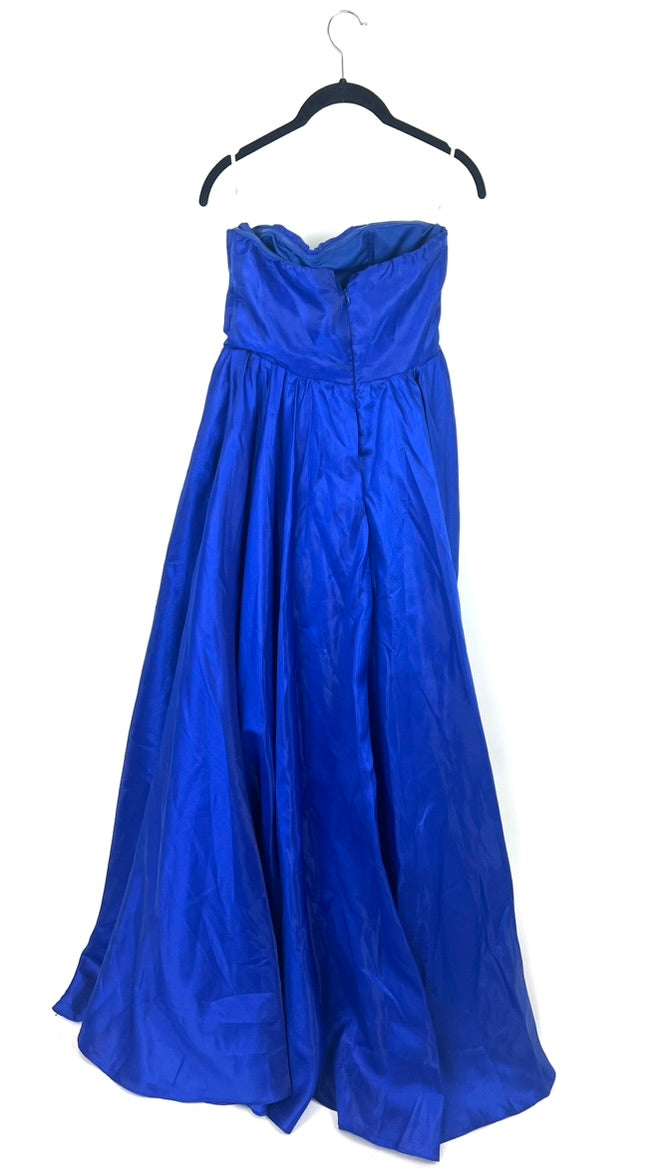 Lulus Blue Gown - Medium