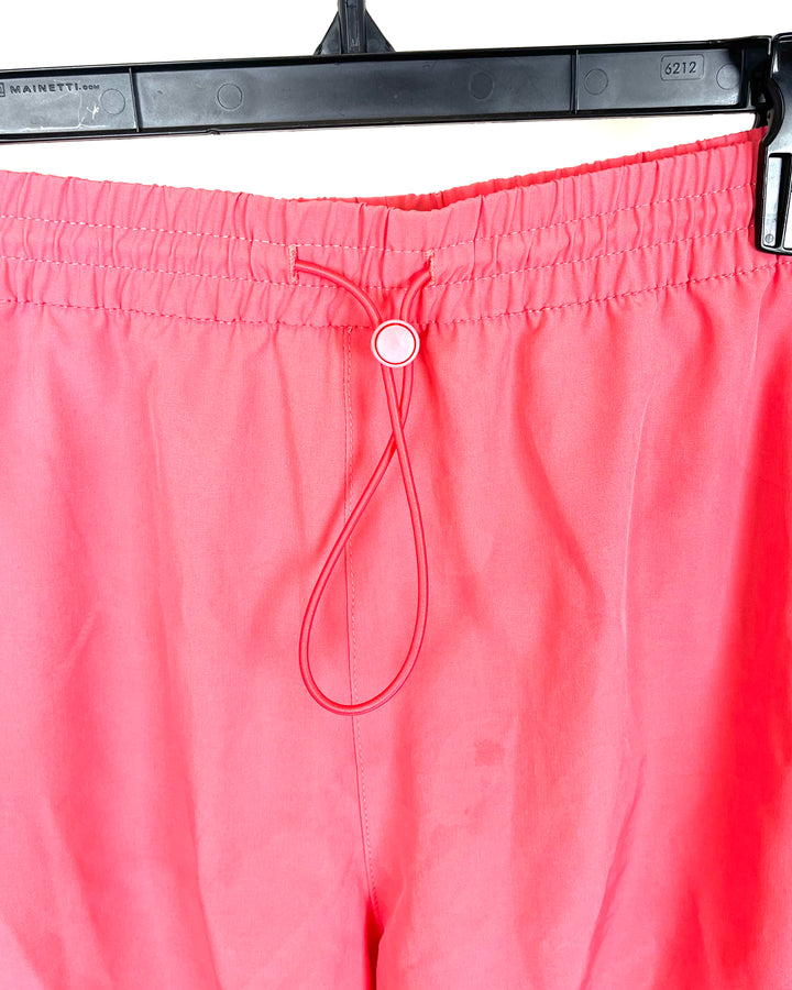 MENS Coral Pink Swim Shorts - Small and Medium