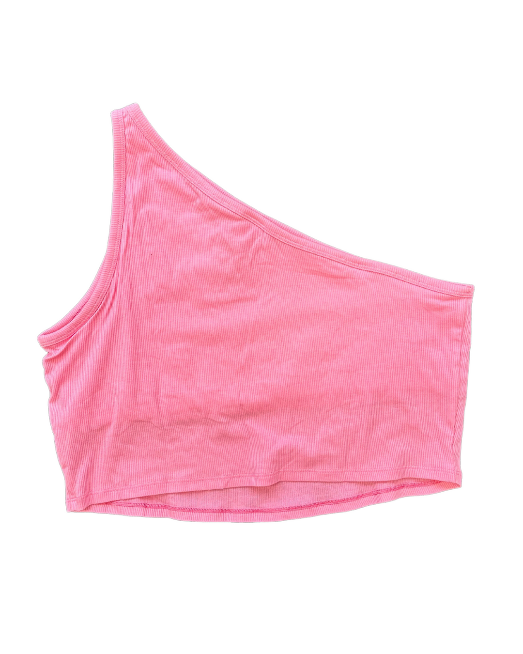 PINK One Shoulder Top - Extra Extra Large