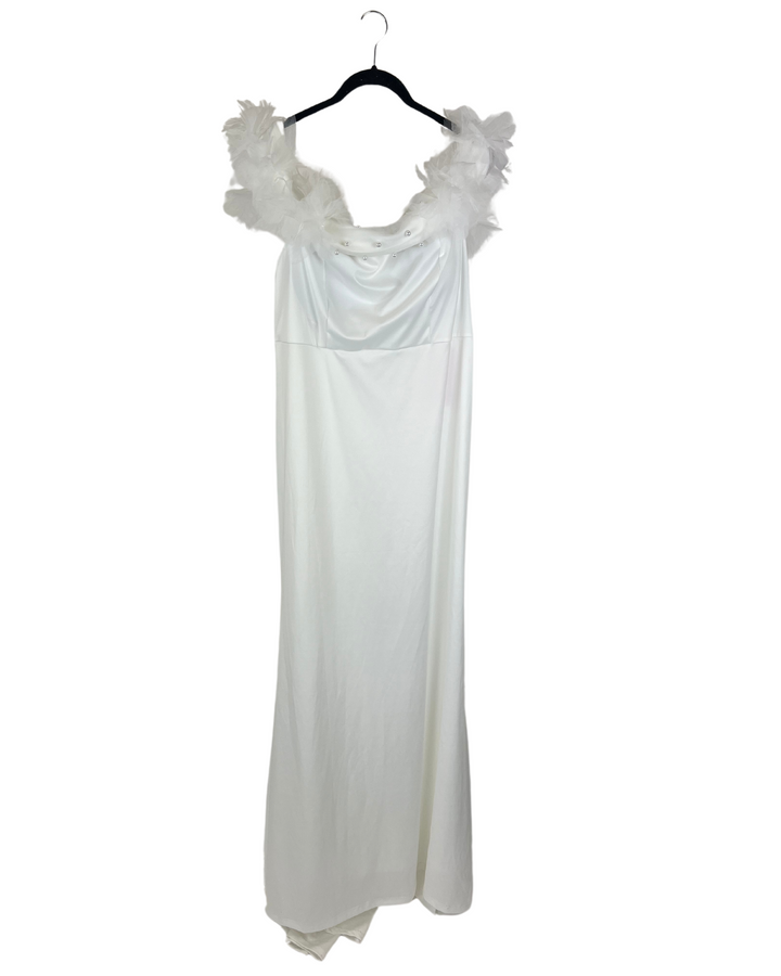 Shein White Gown - 2XL