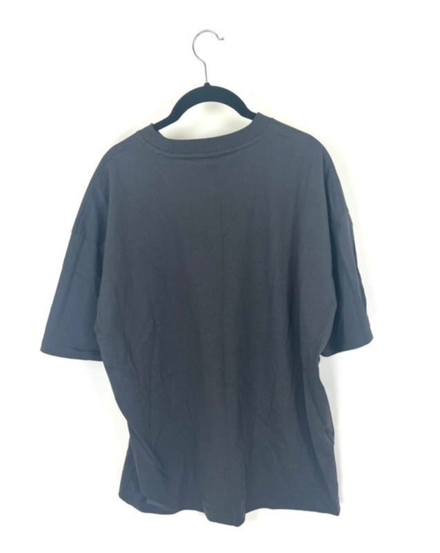 MENS Grey Tee with Squid - Medium