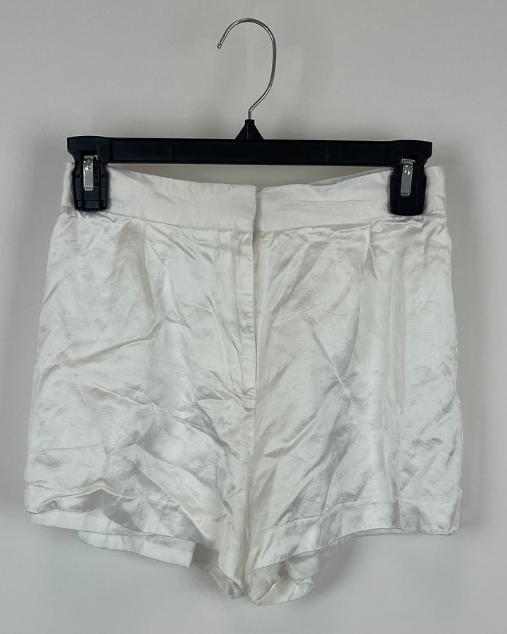 Intermix White Shorts - Size 2