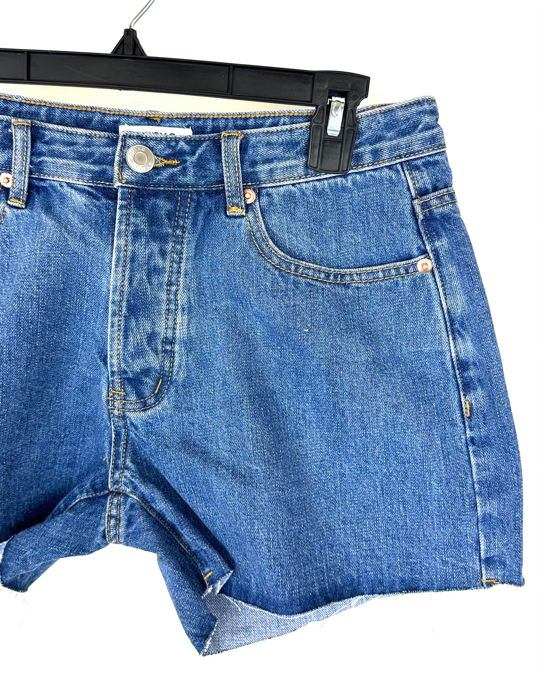 Medium Wash Blue Denim Shorts - Size 23-30 (Waist)