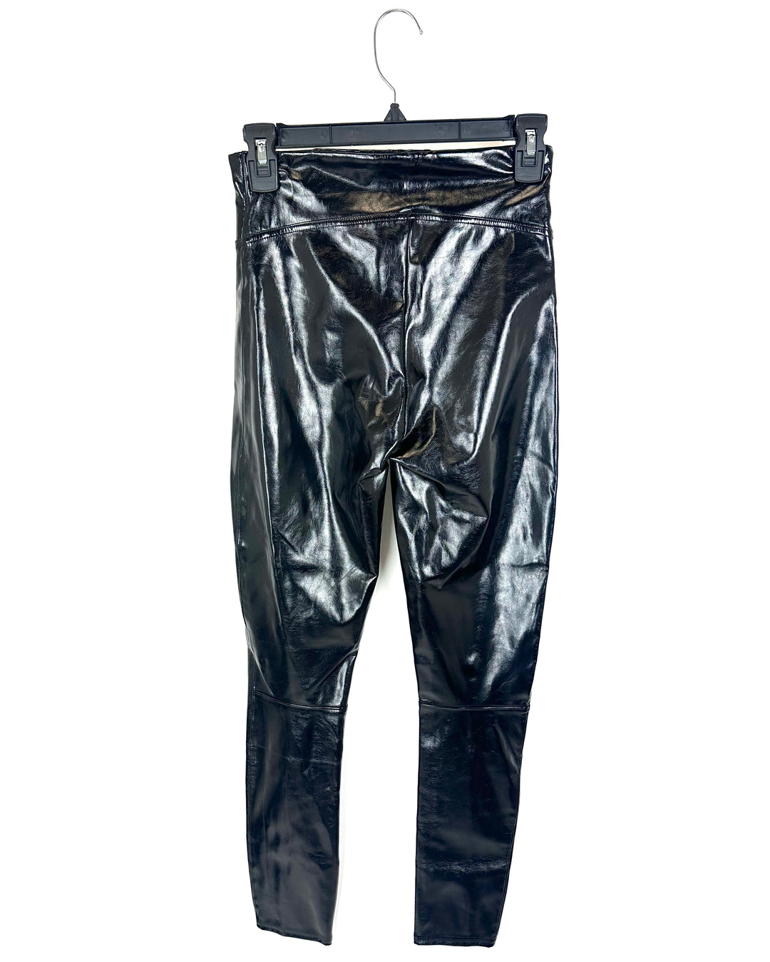 Spanx Faux Patent Leather Leggings - Small