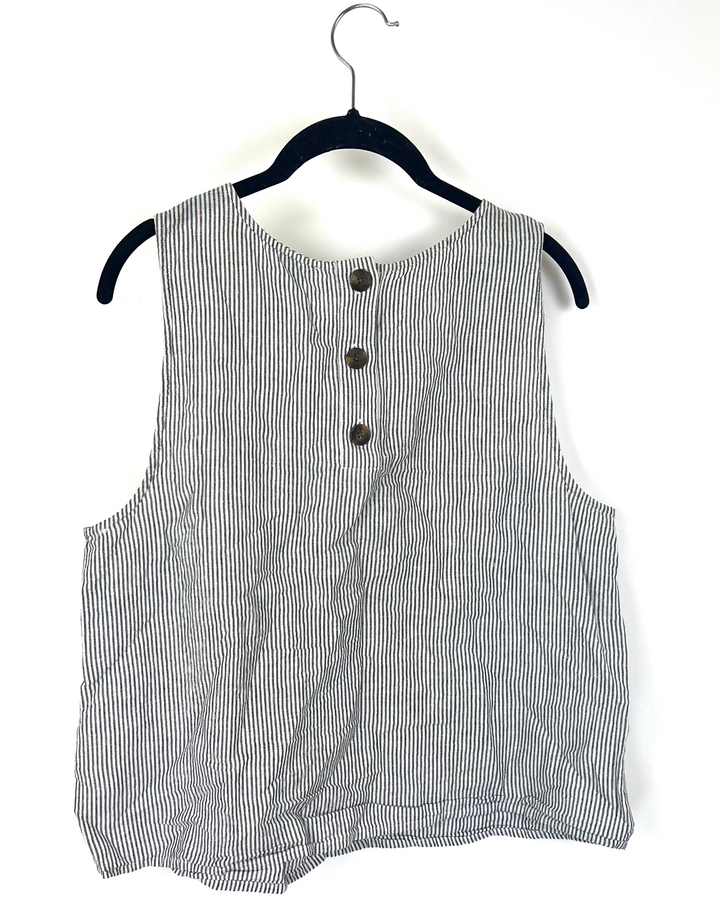 J.Crew Linen Tank Top - Medium